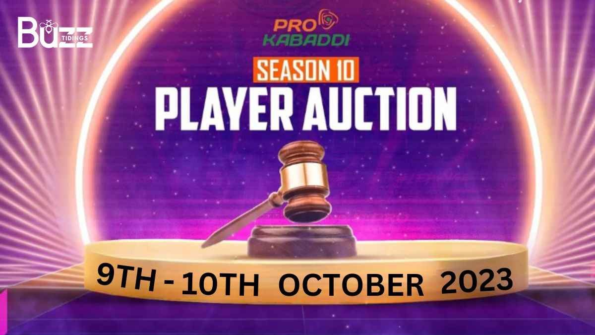 pro kabaddi 2023 auction date