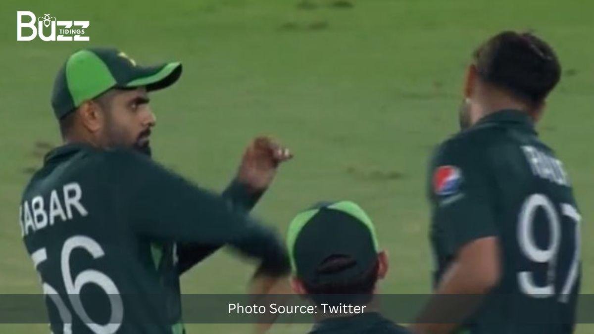 Babar Azam slap Haris