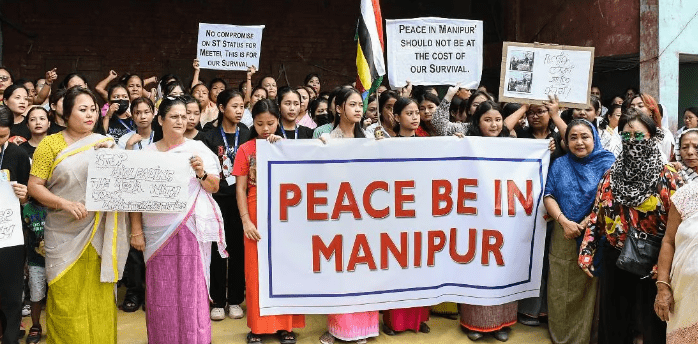 curfew in manipur violence